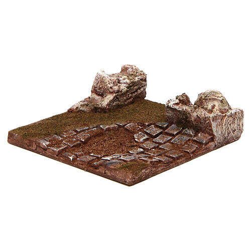 Straße für Krippenszene, 10 cm 2