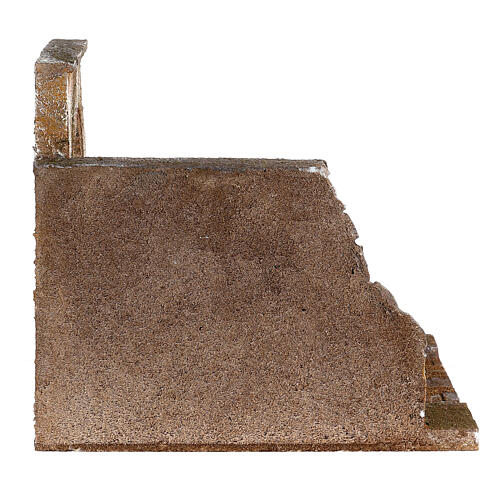 Odcinek drogi modułowej - murek i łuk, szopka 12 cm 5