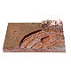 Strada curva per presepe 10 cm s1