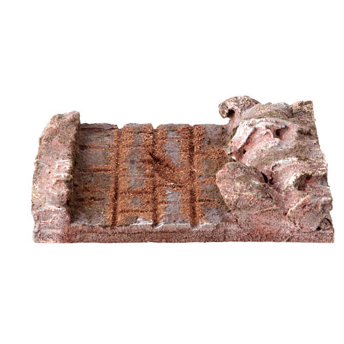 Strada dritta per presepe 10 cm 4