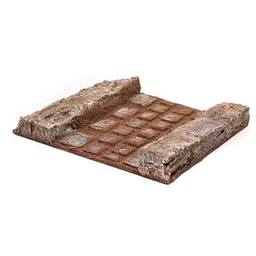 Straße gerade für Krippe, 12 cm 2