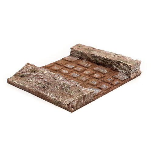 Chemin droit pour santons 12 cm 3