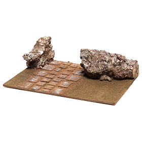 Otoczenie, sklepy, domy, studnie: Droga modułowa prosta wysoka 10 cm Otoczenie, sklepy, domy, studnie: Droga modułowa prosta wysoka 10 cm