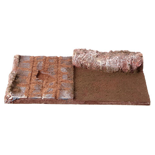 Strada componibile dritta alta pastori 12 cm 1