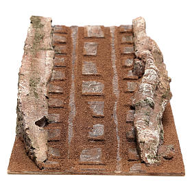 Joinable road part with climb for Nativity 12 cm