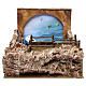 Marine setting with boat for Nativity Scene s1