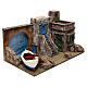 Beach house with boat for Nativity Scene s4