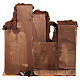 Borgo presepe con arco e fontana 45x60x40 cm per 6-8 cm s6