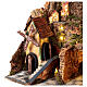 Ambientazione con mulino a vento 45x30x35cm per presepe di 8-10 cm  s2