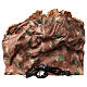 Ambientazione con mulino a vento 45x30x35cm per presepe di 8-10 cm  s5