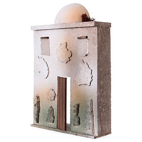 Casa orientale per presepe di 10cm - 30x20x5 - frontale