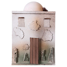 Arabian style house front for 10 cm nativity scene, 30x20x5 cm