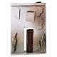 Front domku w stylu orientalnym do szopki 10 cm, 20x15x5 s1