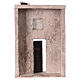 Front domku w stylu orientalnym do szopki 10 cm, 20x15x5 s4