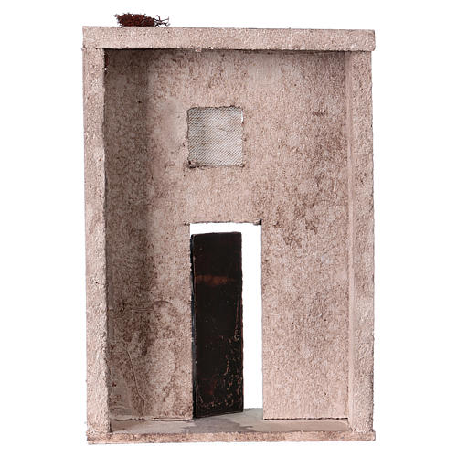 Arabian style house front for 10 cm nativity scene, 20x15x5 cm 4