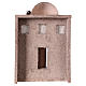 Arabian style house front with stairs for 10 cm nativity scene, 30x20x15 cm s4
