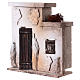 Facciata casa in stile orientale per presepe da 10 cm - 15x15x5 s2