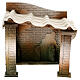 Capanna orientale per presepe di 10 cm - Dimensioni 20x20x20 s1