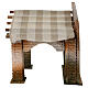 Capanna orientale per presepe di 10 cm - Dimensioni 20x20x20 s2