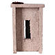 House front with stairs 15x10x10 cm for 7 cm nativity scene s4
