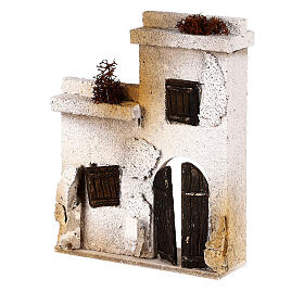 Oriental house front 15x15x5 cm for 7 cm nativity scene