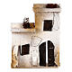 Oriental house front 15x15x5 cm for 7 cm nativity scene s1