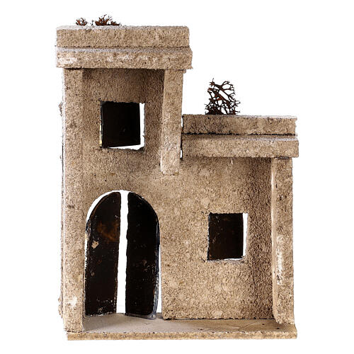 Dom orientalny 15x15x5 cm dla pasterzy o wysokości 7 cm, fasada 4