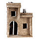 Arabian style house front for Nativity Scene 7 cm, 15x15x5 cm s4