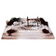 Arab square with well 10x30x20 cm for 8-10 cm nativity scene s1