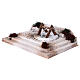 Arab square with well 10x30x20 cm for 8-10 cm nativity scene s2