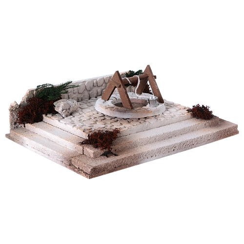 Arabian style square with well for Nativity Scene 8-10cm, 10x30x20 cm 3