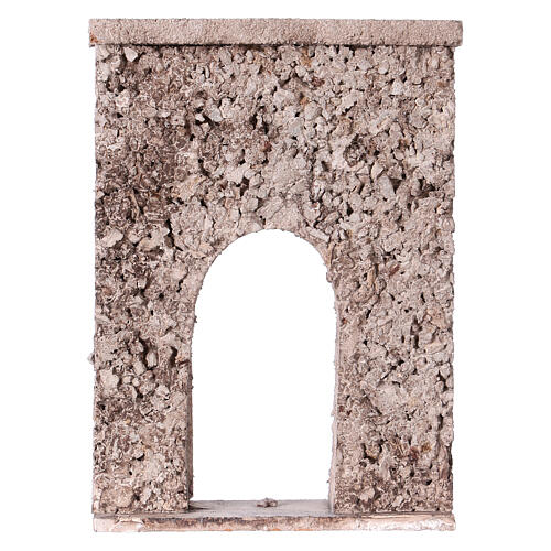 Fasada domu z łukiem 20x15x5 cm, dla postaci 10 cm 4