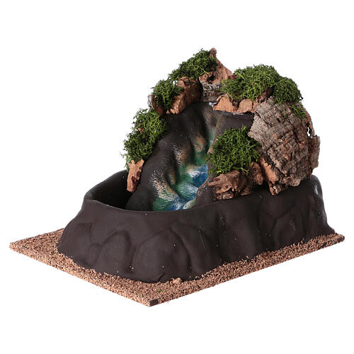 Wodospad, 15x15x20 cm, do figurek szopkowych 6/8 cm 2