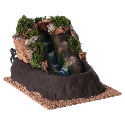 Wodospad, 15x15x20 cm, do figurek szopkowych 6/8 cm 3