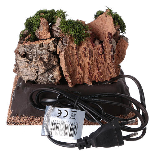 Wodospad, 15x15x20 cm, do figurek szopkowych 6/8 cm 4