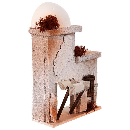 Domek arabski 15x15x5 cm, do figurek 7 cm 3