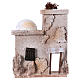 Small arabian style house front for 7 cm nativity scene, 15x15x5 cm s1