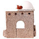 Stajenka arabska 20x15x10 cm odpowiednia do figurek szopki 7 cm s4