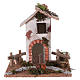 Rustic house for Nativity scene 20x20x15 cm s1