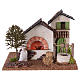 Farm with oven and well for Nativity scene 20x25x20 cm s1