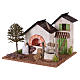 Farm with oven and well for Nativity scene 20x25x20 cm s2