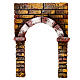 Polystyrene arch for Nativity Scene 15x15x5 cm s1