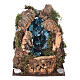 Waterfall with 3 steps for Nativity Scene 10x10x5 cm s1