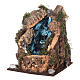 Waterfall with 3 steps for Nativity Scene 10x10x5 cm s2
