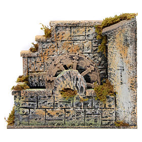 Watermill 20x25 cm for Neapolitan Nativity Scene