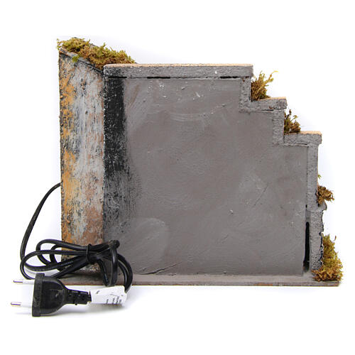 Młyn wodny, 20x25 cm, szopka neapolitańska 4