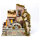 Wassermühle 30x30x20cm neapolitanische Krippe s1