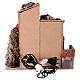 Mulino ad acqua 30x30x20 cm presepe napoletano s5