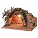 Rustic hut and fountain 25x40x30 cm for Neapolitan Nativity Scene s3