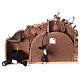 Rustic hut and fountain 25x40x30 cm for Neapolitan Nativity Scene s5